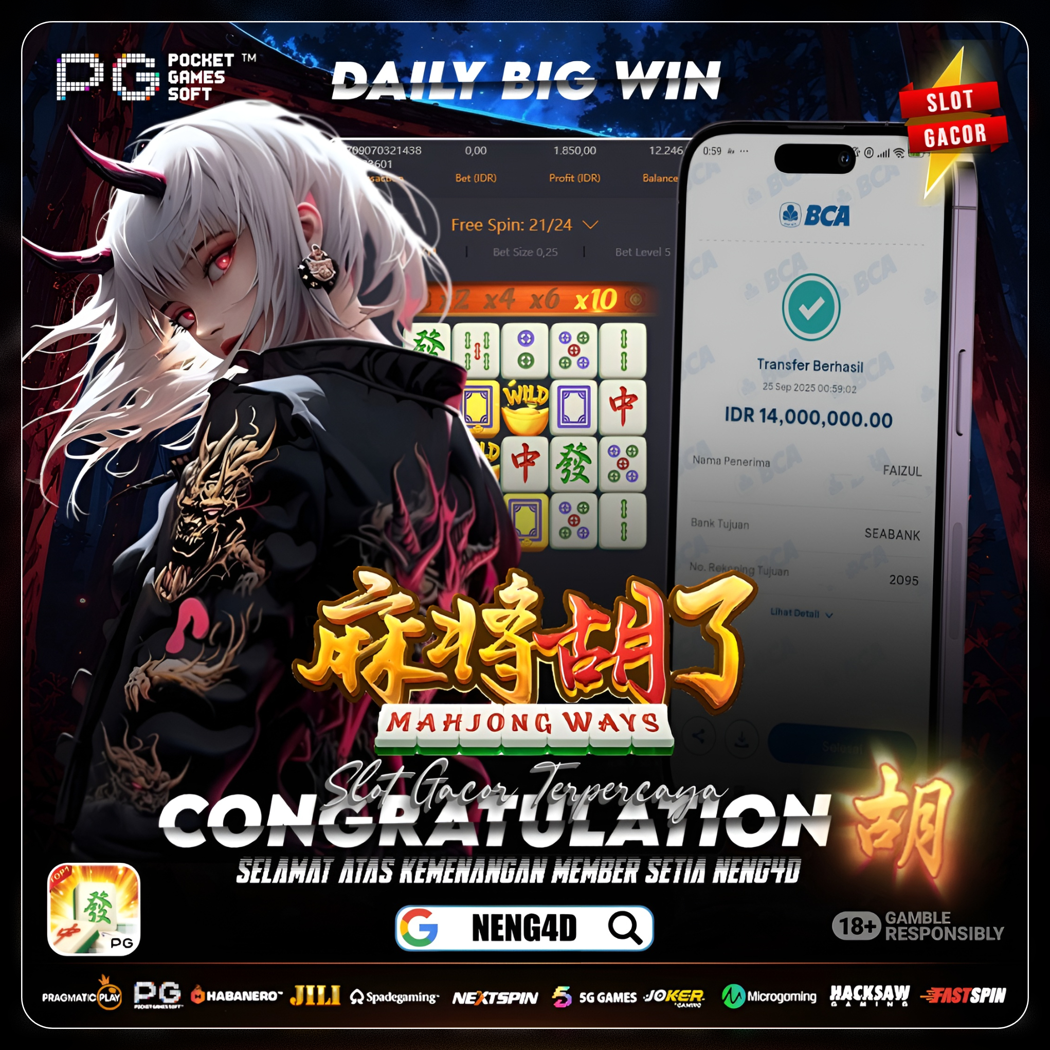 MEMBER RAIH KEMENANGAN BESAR DI MAHJONG WAYS 1