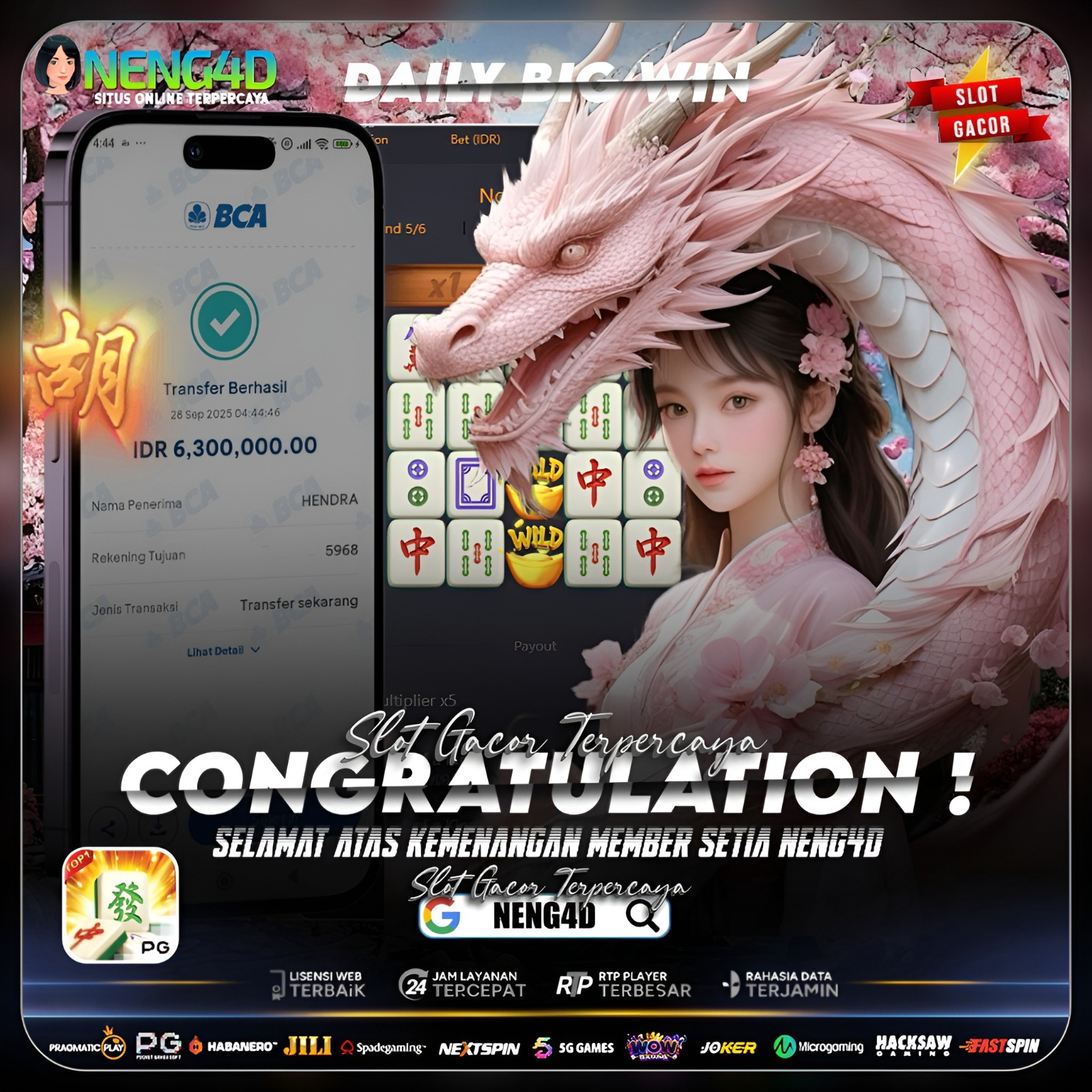 LEDAKAN JOKI DI MAHJONG WAYS 1