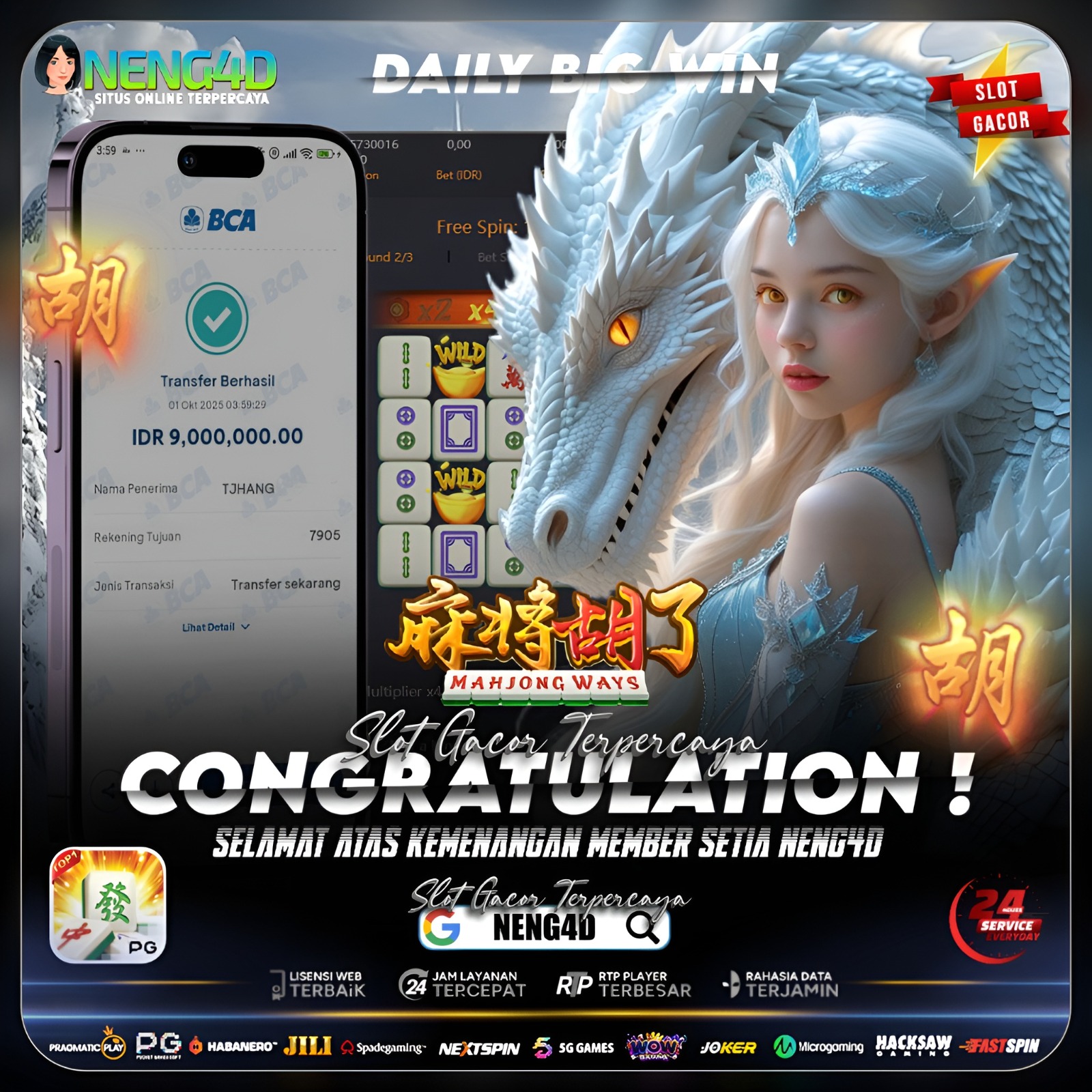 MAHJONG WAYS 1 TERUS BAWA CUAN DI NENG4D