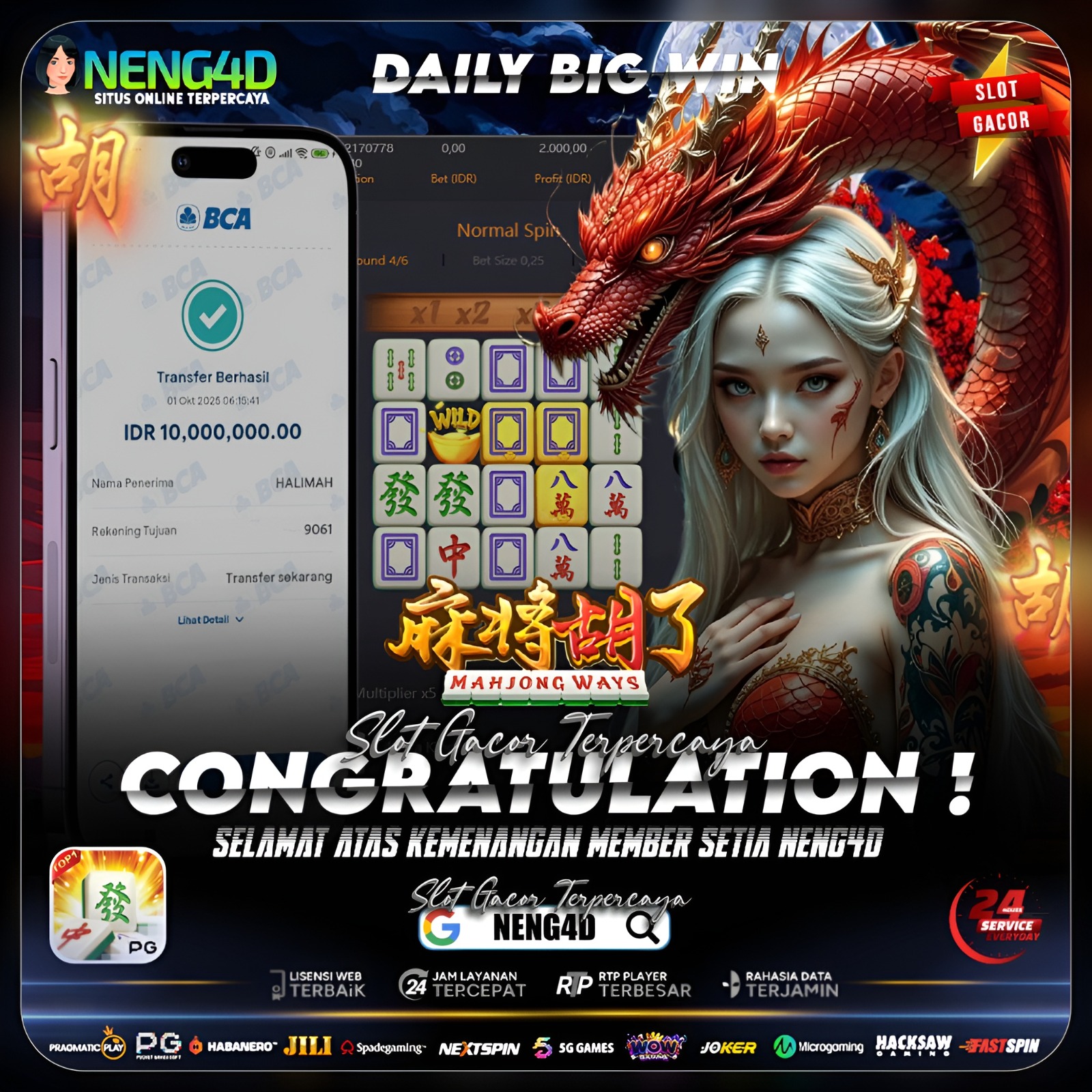 MAHJONG WAYS 1 PANAS BARENG NENG4D