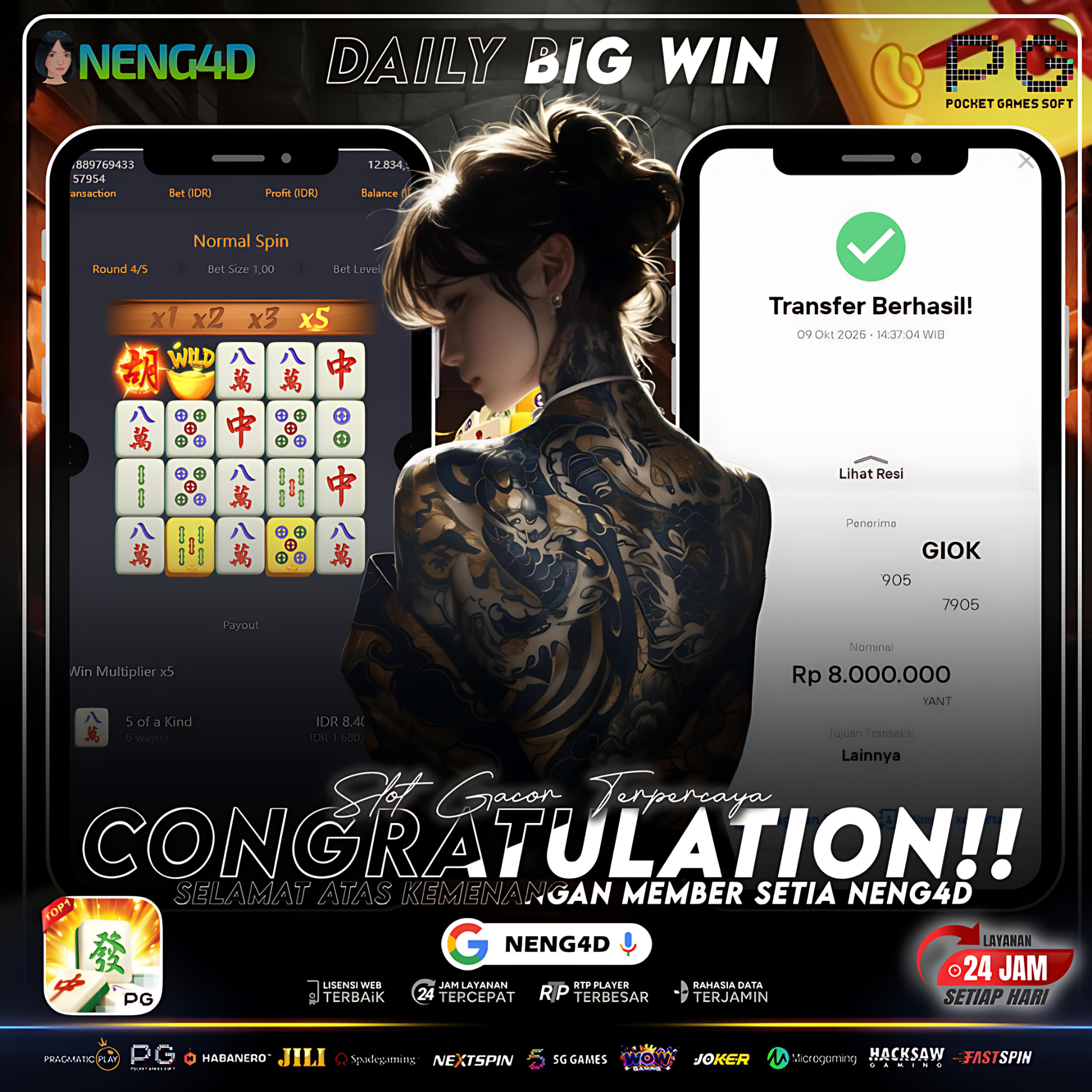 KEMENANGAN FANTASTIS MAHJONG WAYS 1 NENG4D