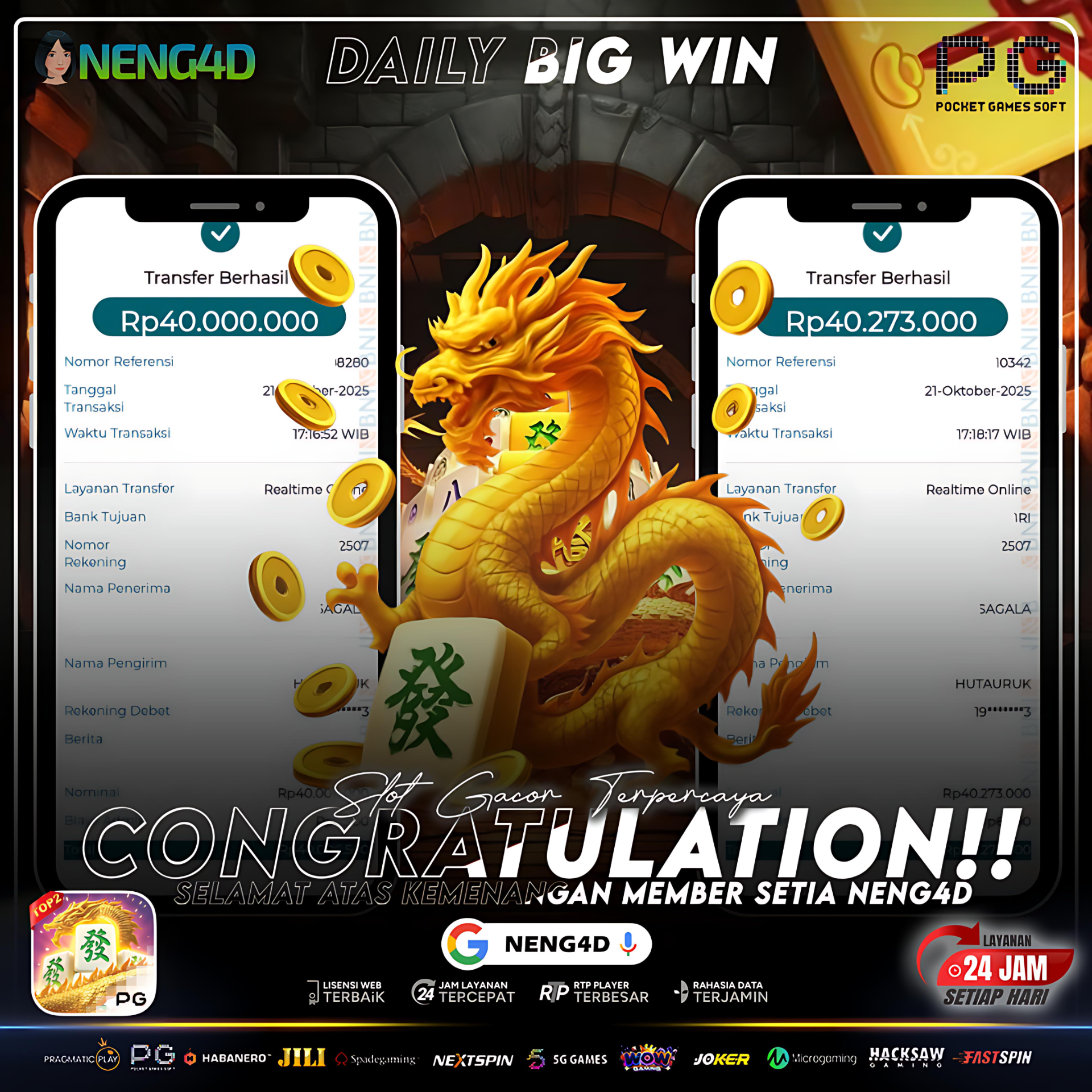 KEMENANGAN FANTASTIS DI MAHJONG WAYS 2 PG SOFT BARENG NENG4D