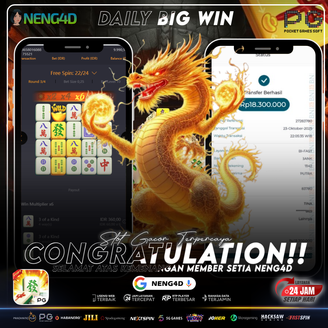 18 JUTA MENDARAT – MAHJONG WAYS GAK ADA AMPUN