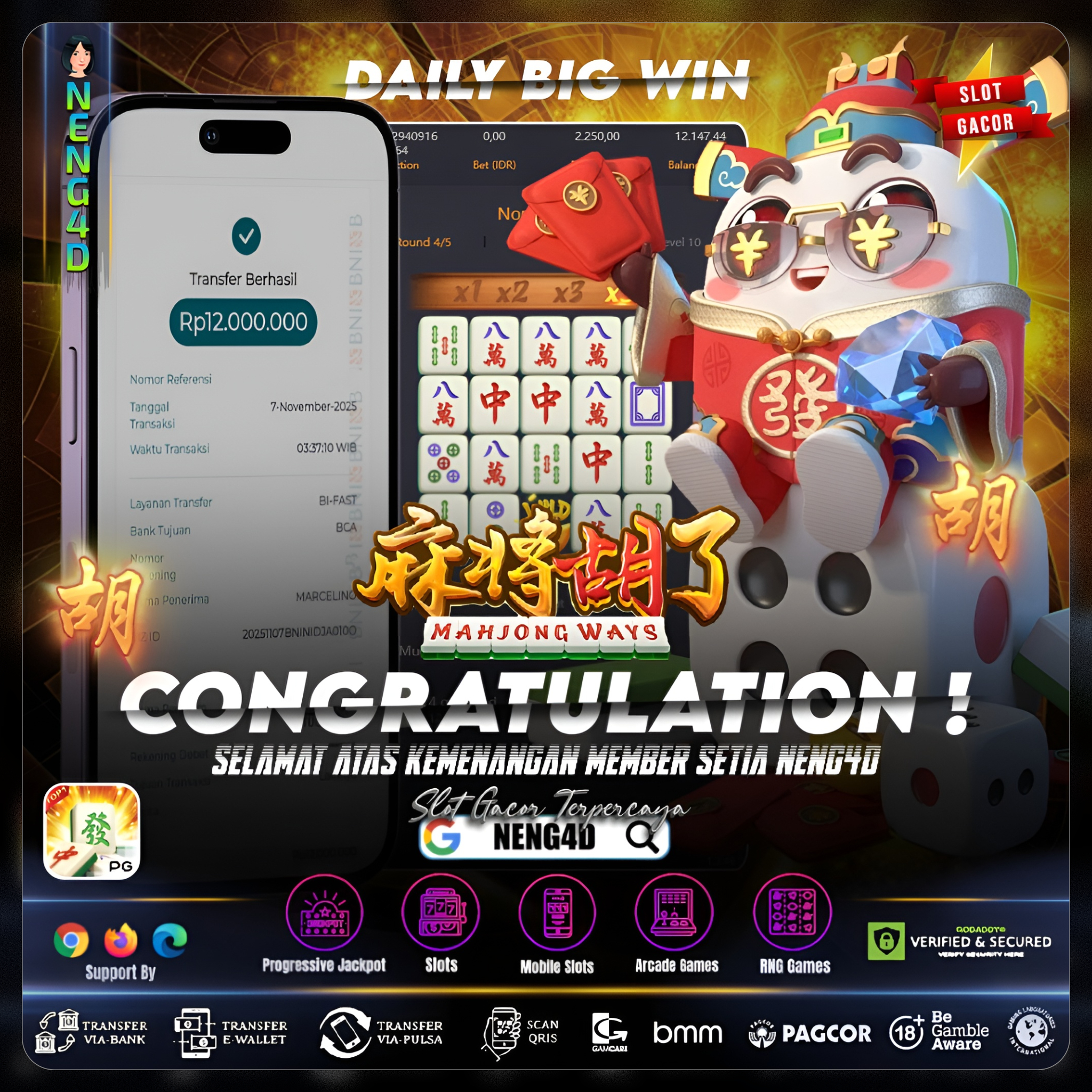 MENANG BESAR DI MAHJONG WAYS 1