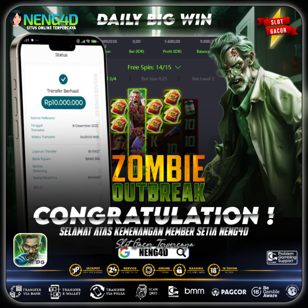 Kemenangan 10 Juta di Zombie Outbreak