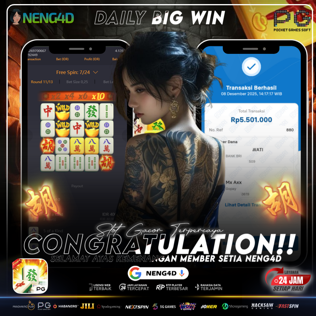 MENANG 5 JT MAIN DI MAHJONG WAYS PG SOFT