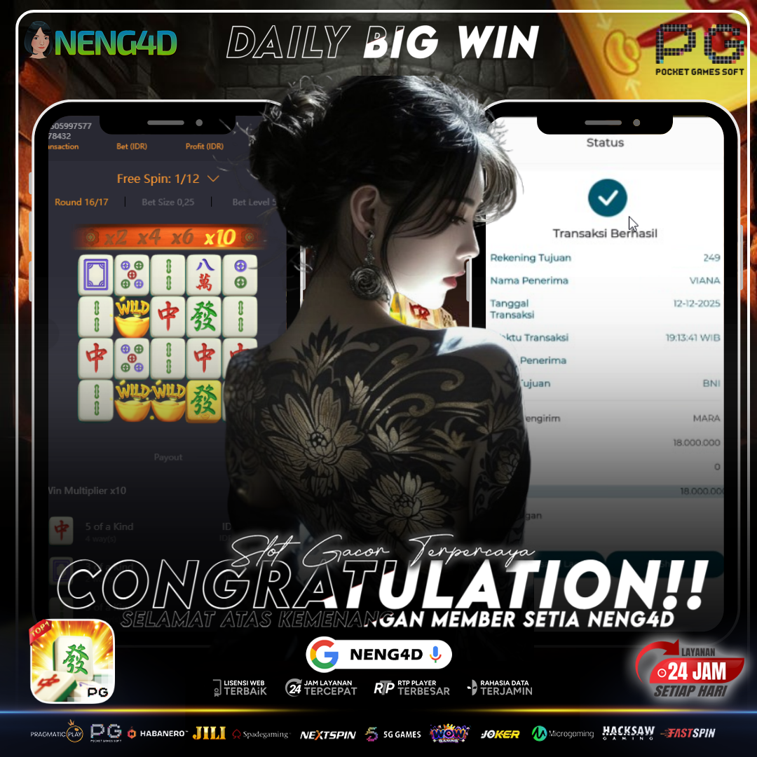 KEMENANGAN MEMBER SETIA NENG4D