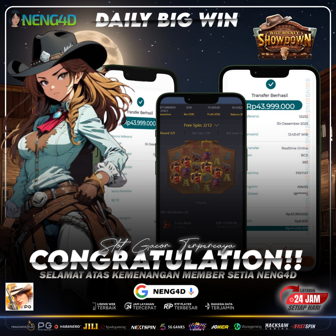 BOMBASTIS 88 JUTA MELEDAK DI WILD BOUNTY SHOWDOWN