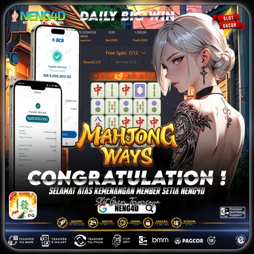 Menang Combo 14 juta di Mahjong Ways Provider PG Soft