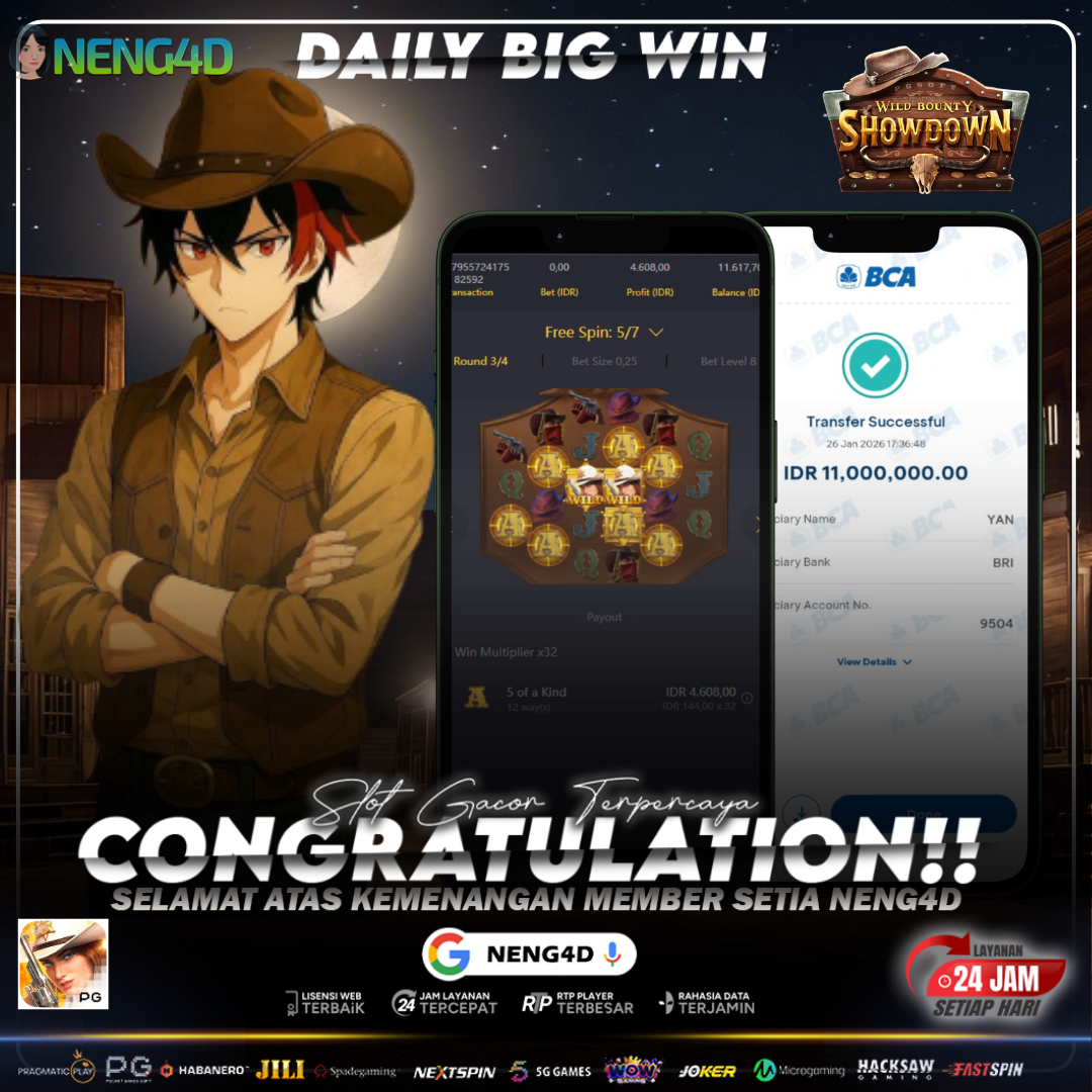 BURUAN BESAR, MENANG 11 JUTA DI WILD BOUNTY SHOWDOWN PG SOFT