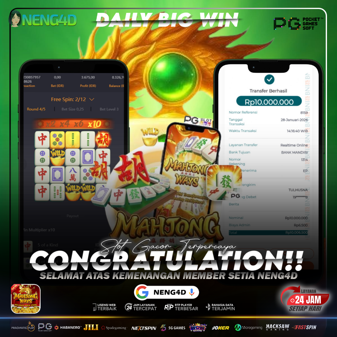 CUAN 10 JUTA BARENG NENG4D DI MAHJONG WAYS