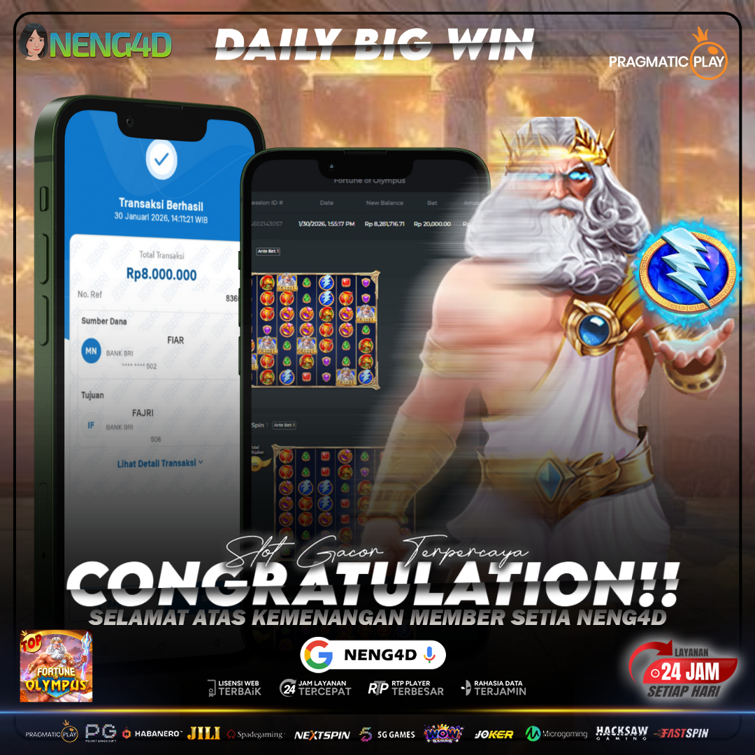 MENANG 8JT MAIN DI FORTUNE OF OLYMPUS PRAGMATIC PLAY