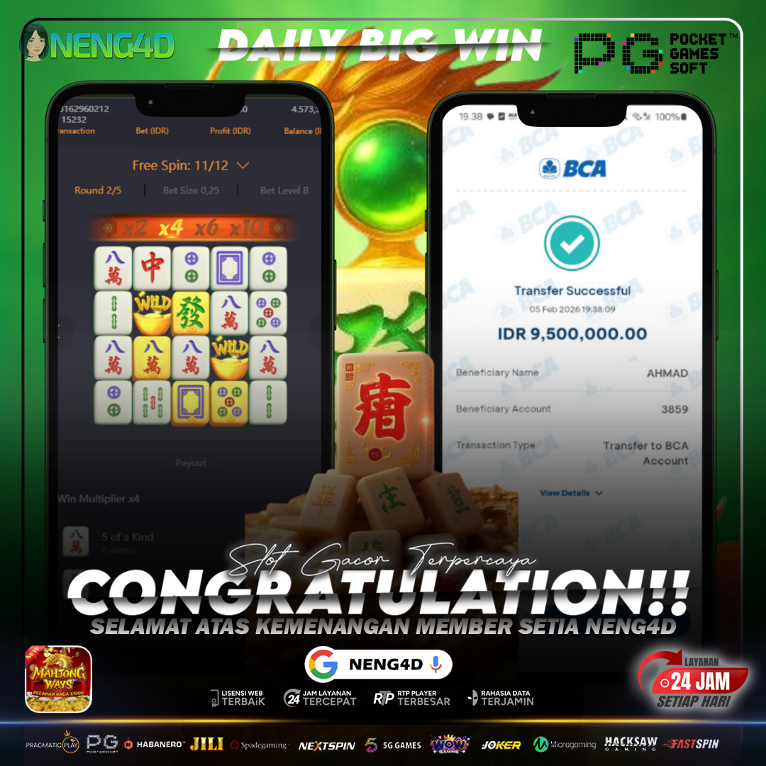 MENANG 9.5 JT MAIN DI MAHJONG WAYS PG SOFT