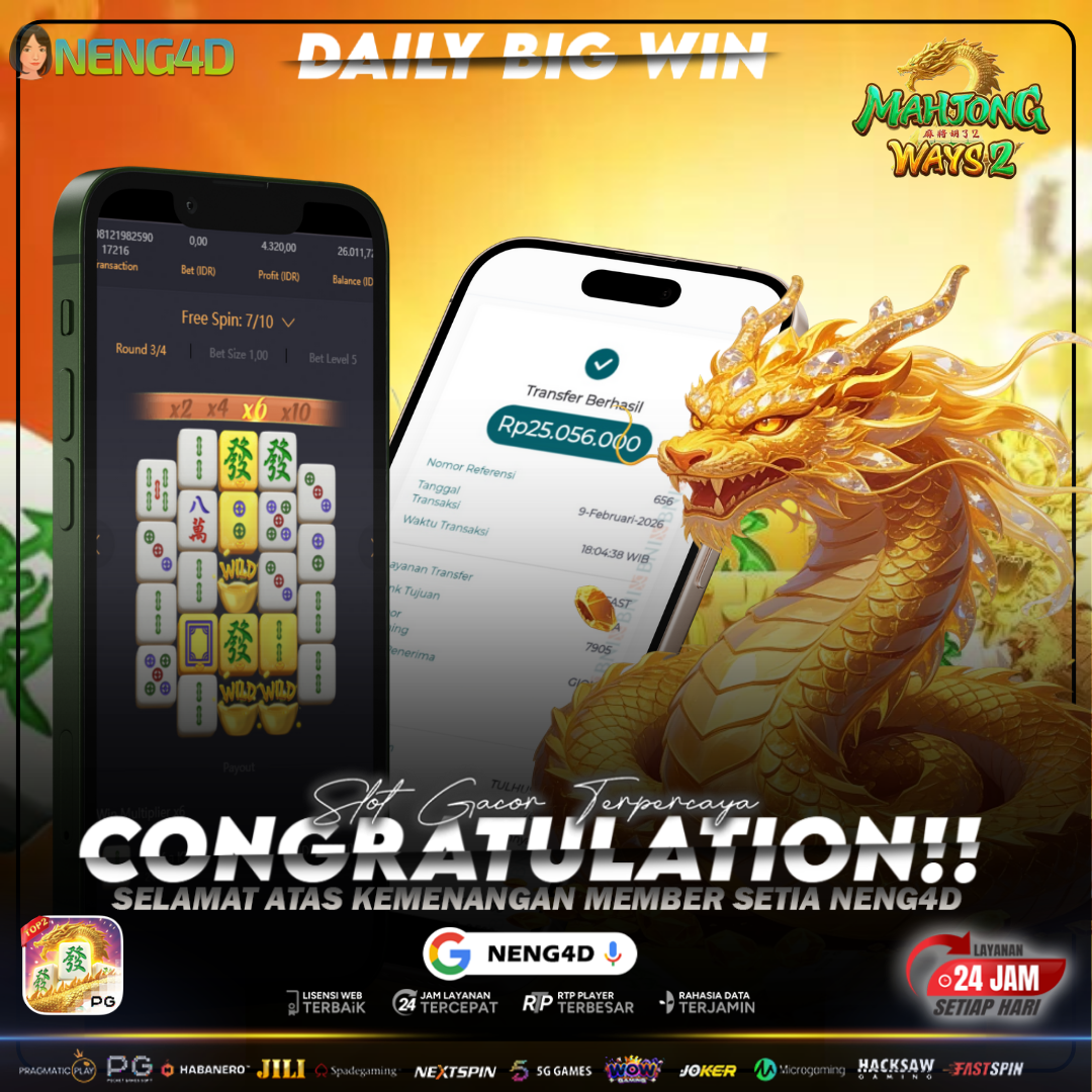 CUAN 25 JUTA KURANG DARI 5 MENIT BARENG NENG4D DI MAHJONG WAYS 2