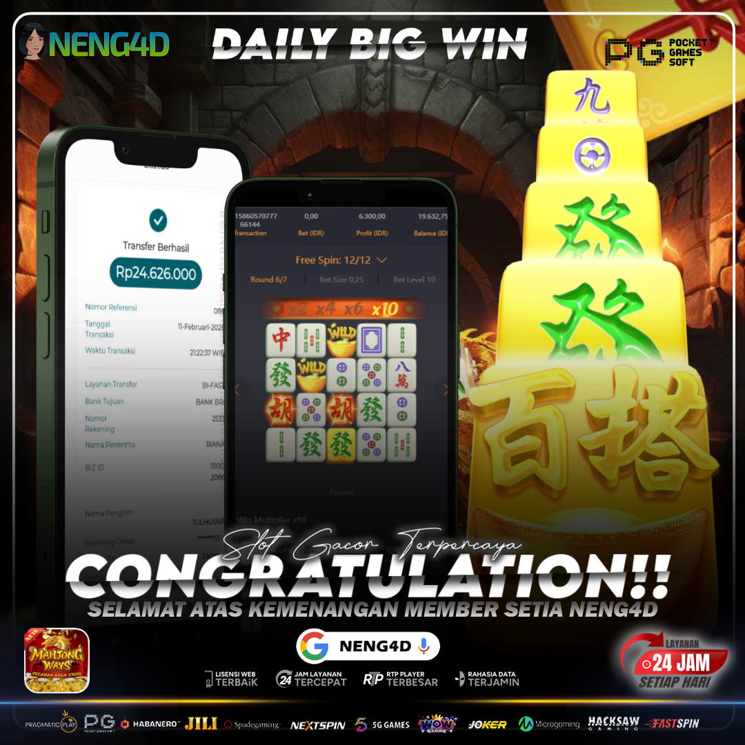 MENANG 24JT MAIN DI MAHJONG WAYS PG SOFT