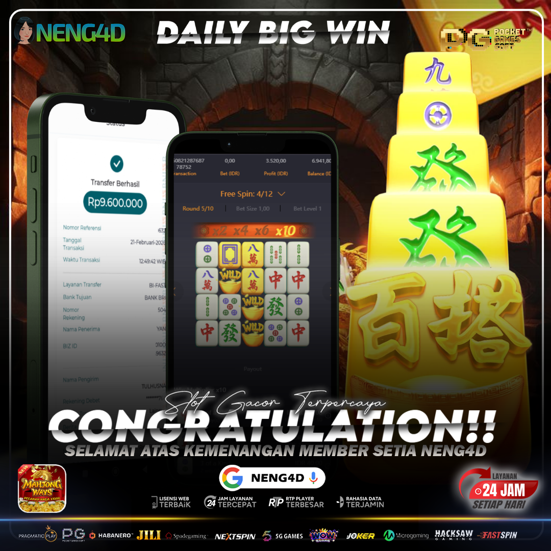Spin Penuh Hoki, 9 Juta Diamankan di NENG4D