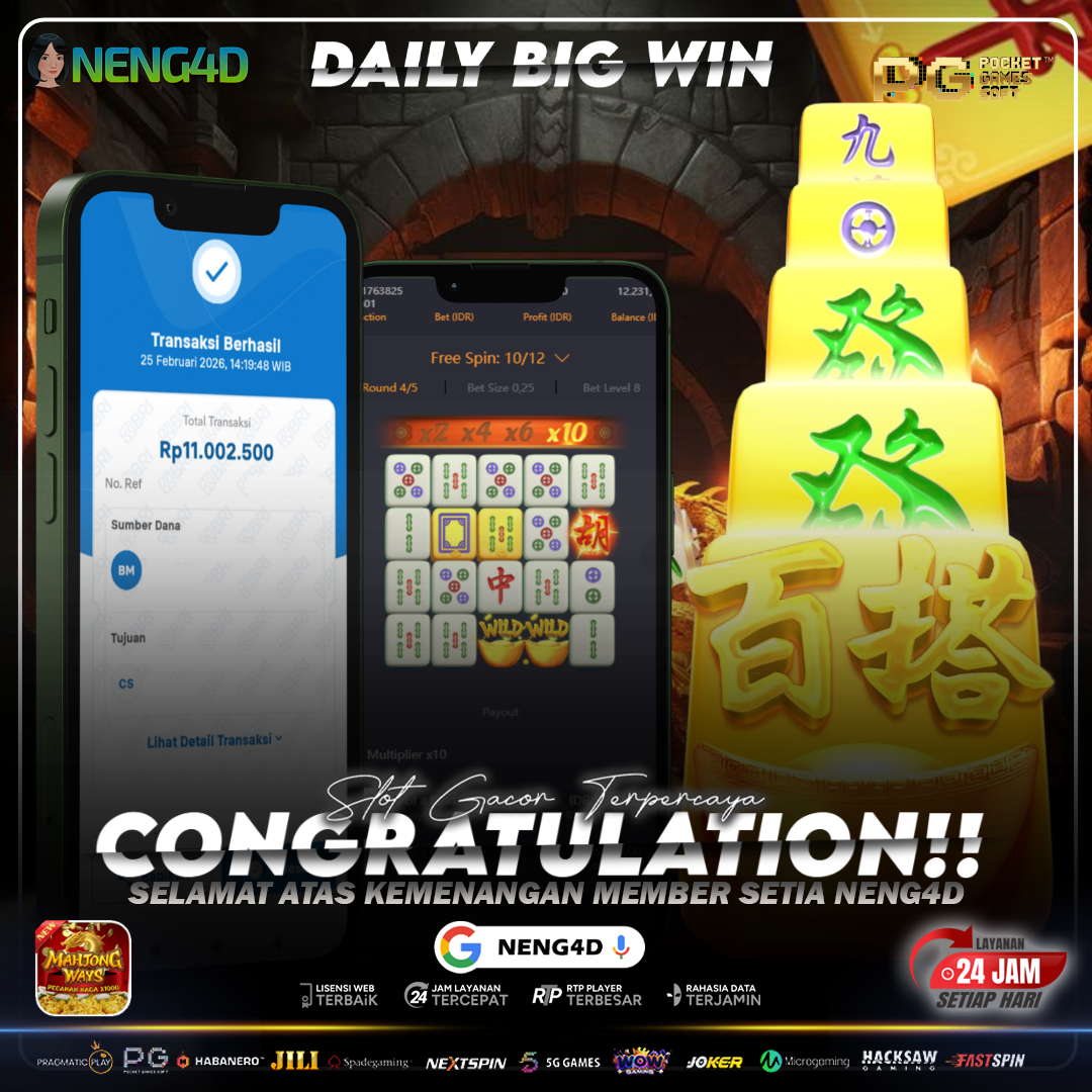MENANG BESAR 11 JUTA DI MAHJONG WAYS NENG4D