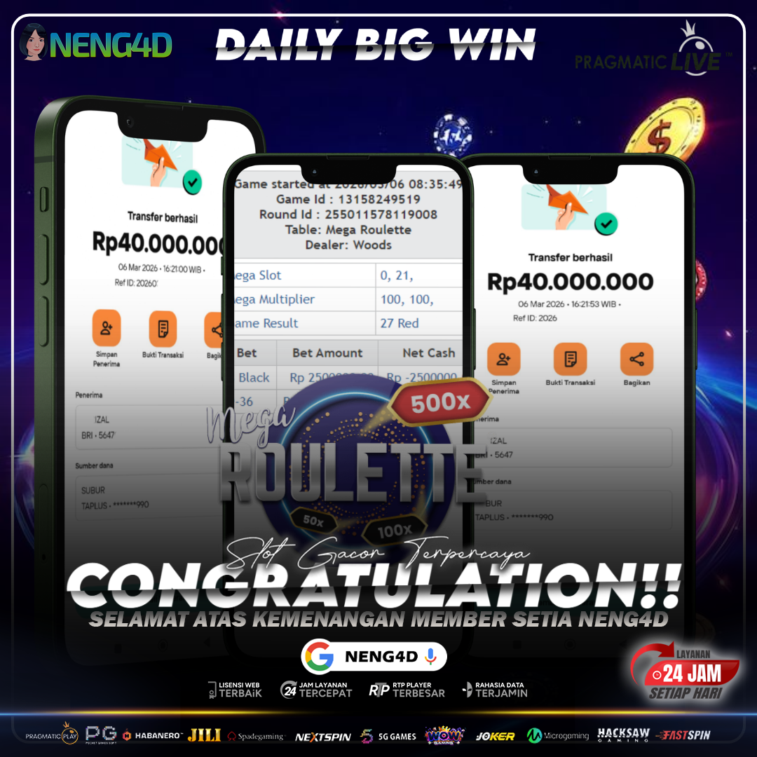 SENSASI FANTASTIS! MEGA ROULETTE PRAGMATIC TEMBUS 80 JUTA DI NENG4D