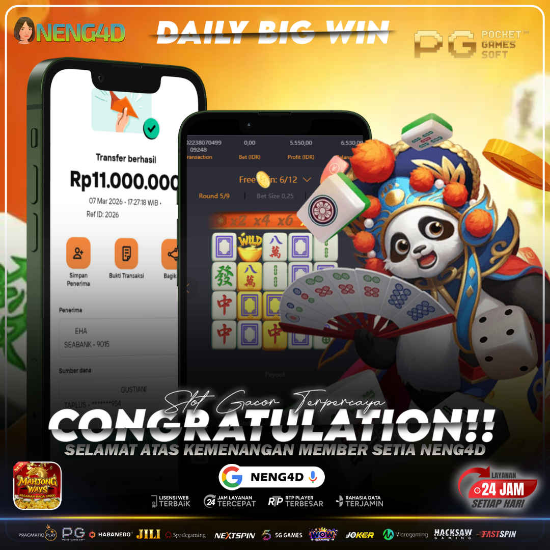 KEMENANGAN FANTASTIS MAHJONG WAYS 1, MEMBER NENG4D RAIH 11 JUTA RUPIAH