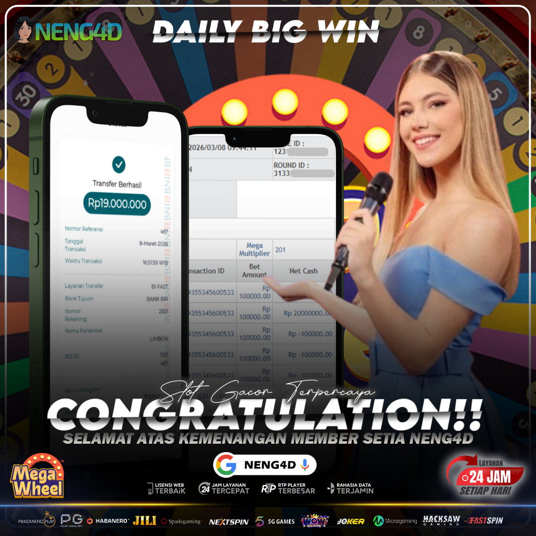 PUTARAN HEBAT 19 JUTA BERHASIL DIKANTONGI DARI PERMAINAN MEGA WHEELS !!