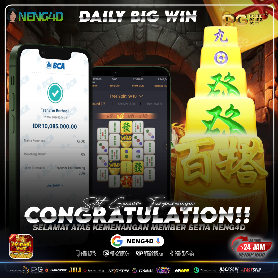MENANG 10JT MAIN DI MAHJONG WAYS PG SOFT
