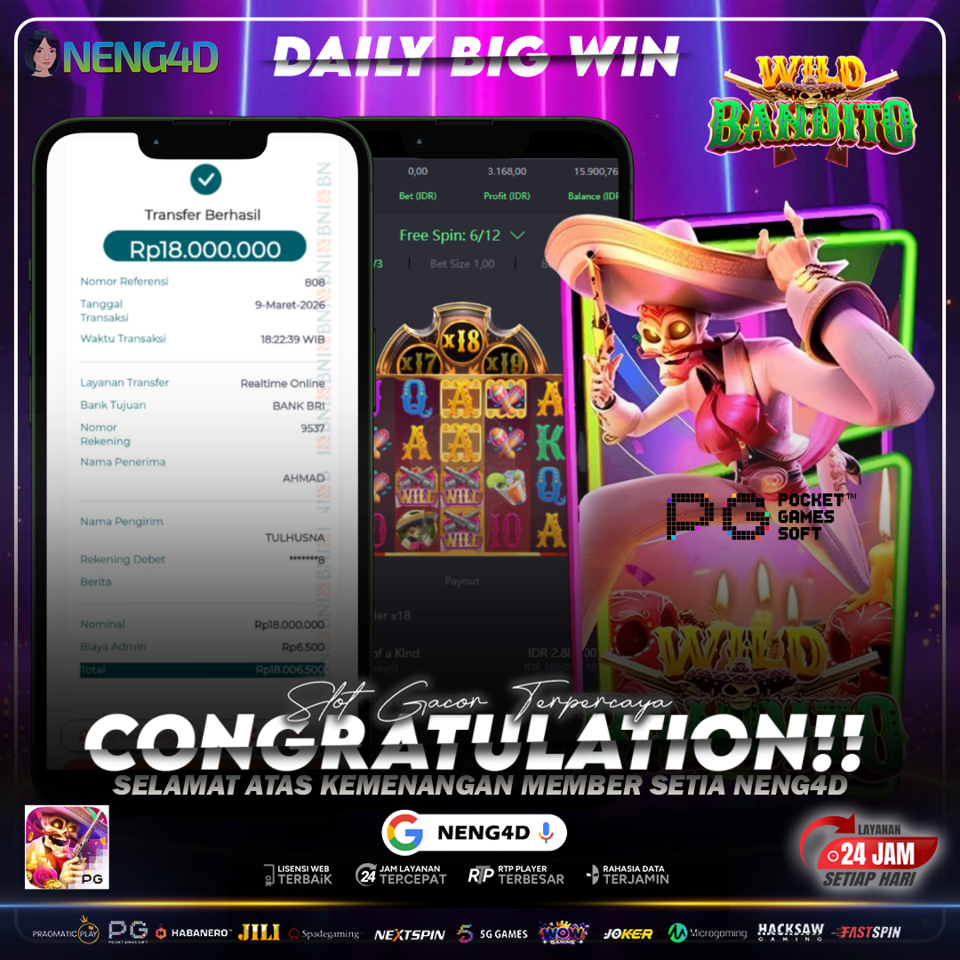 GASKAN ! 18 Juta Diamankan Bersama NENG4D