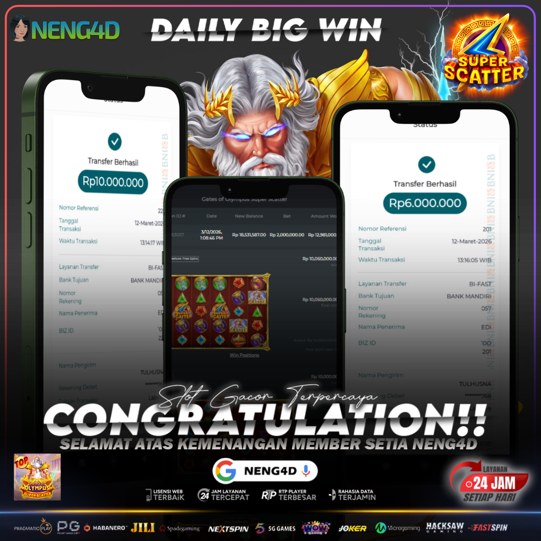 MENANG 16 JT MAIN DI GATES OF OLYMPUS SUPER SCATTER PRAGMATIC PLAY