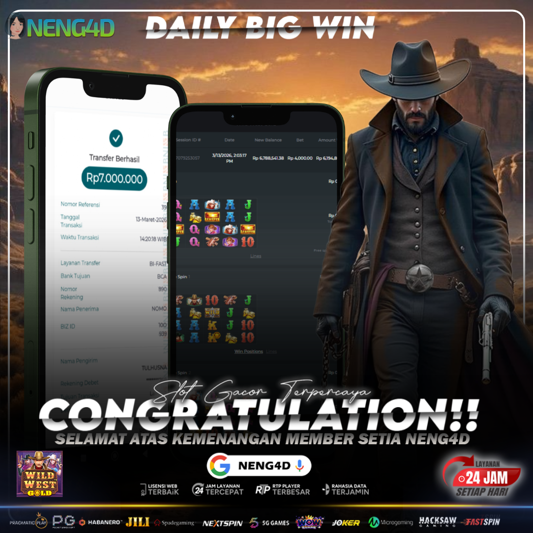 WILD WEST GOLD MELEDAK – JACKPOT 7 JUTA MENDARAT BERSAMA NENG4D