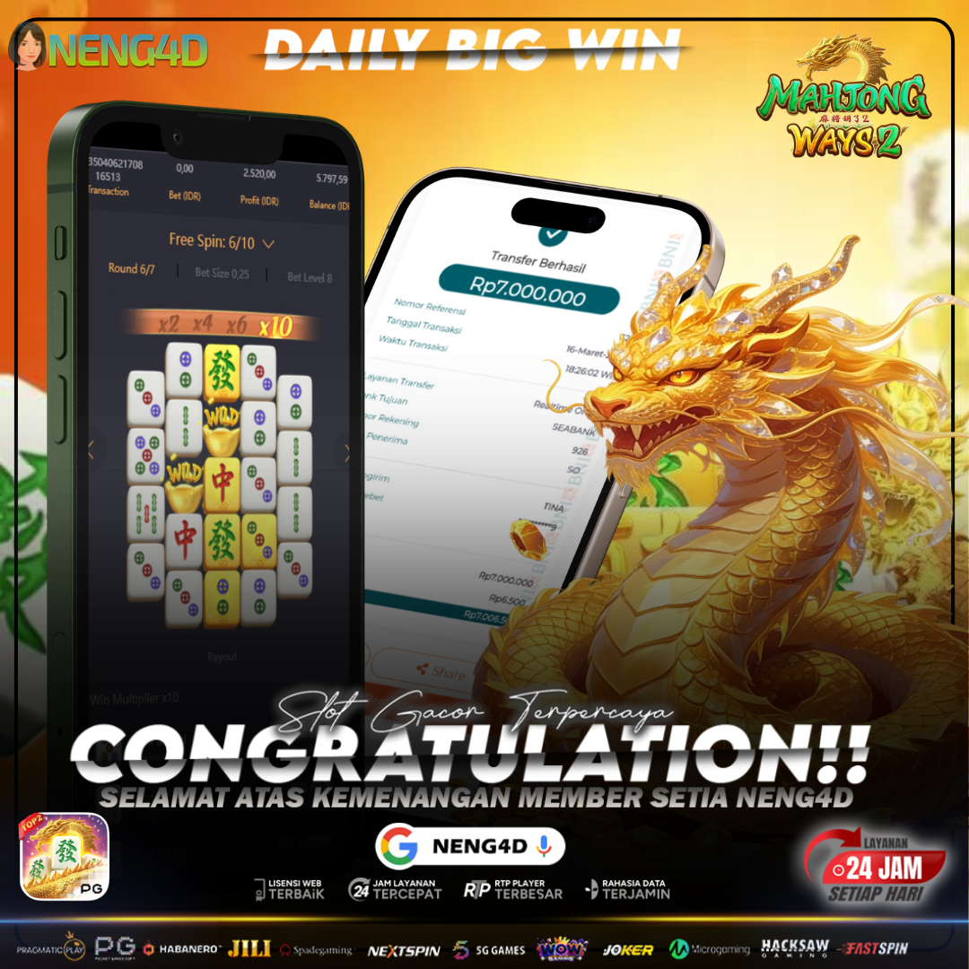 MENANG 7 JT MAIN DI MAHJONG WAYS 2 PG SOFT