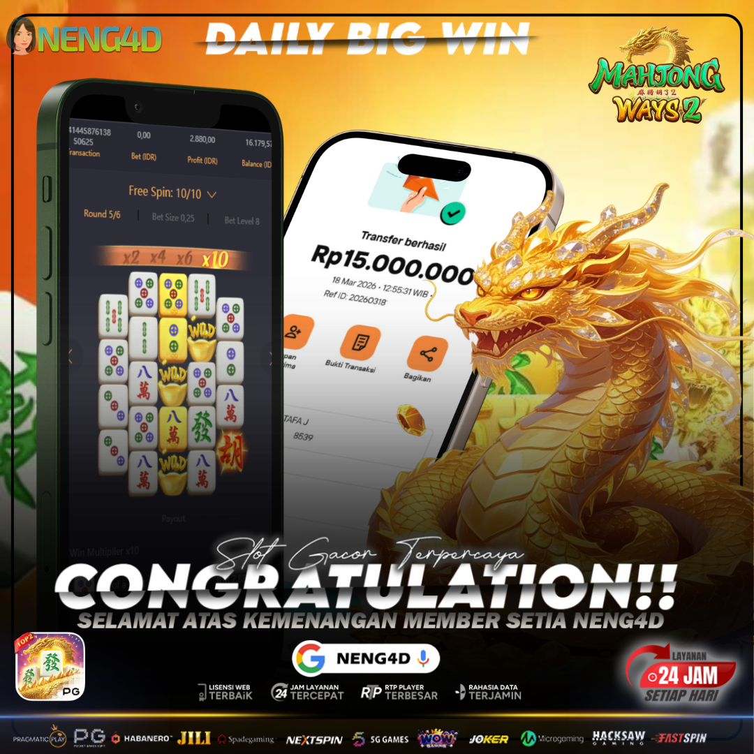 MENANG 15JT MAIN DI MAHJONG WAYS 2 PG SOFT