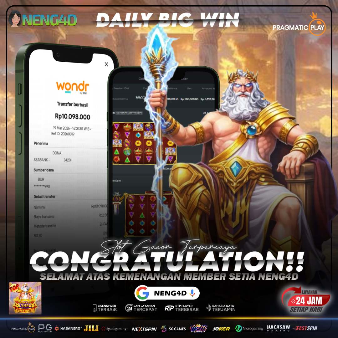 MENANG 10 JT MAIN DI GATES OF OLYMPUS SUPER SCATTER PRAGMATIC PLAY