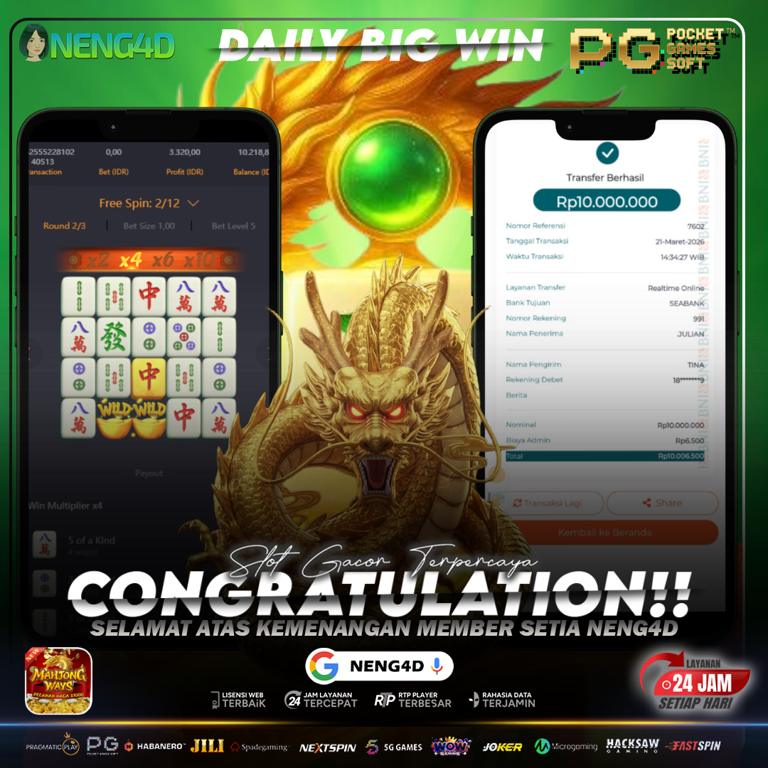MENANG 10JT MAIN DI MAHJONG WAYS 2 PG SOFT