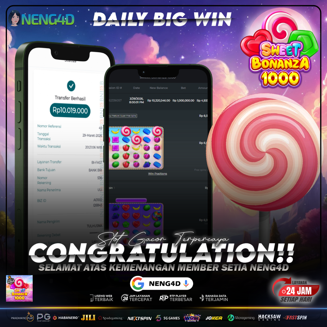 MENANG 10 JT MAIN DI SWEET BONANZA 1000 PRAGMATIC PLAY