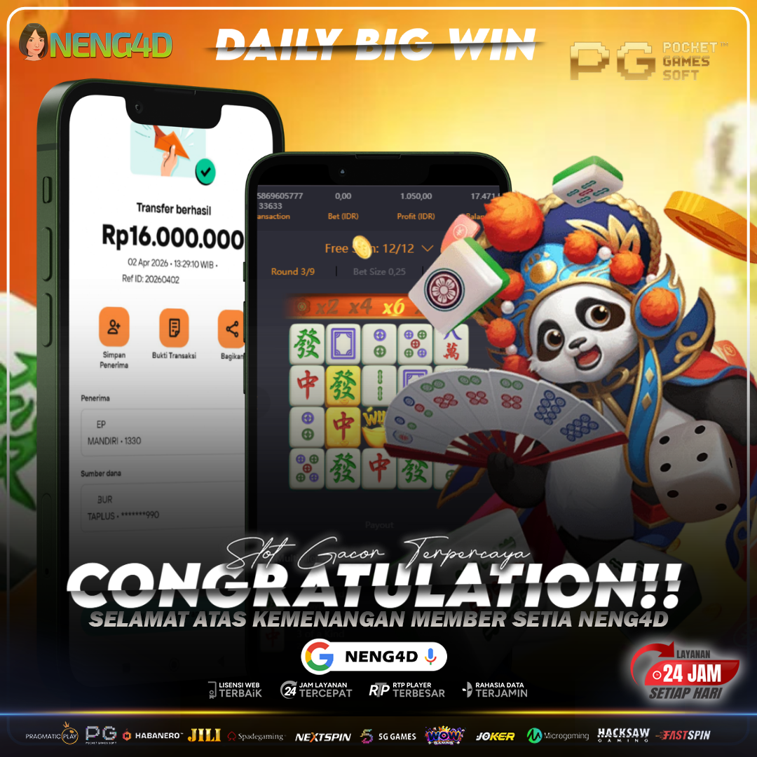 KEMENANGAN 16 JUTA DI MAHJONG WAYS