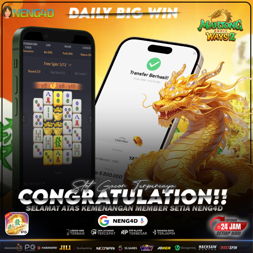 KEMENANGAN 5,5 JUTA DI MAHJONG WAYS 2