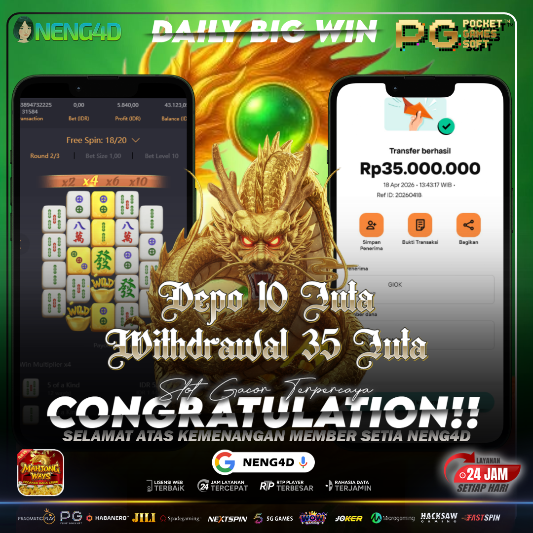 CUAN MAKSIMAL! MODAL 10 JUTA JADI 35 JUTA DI MAHJONG WAYS 1 BERSAMA NENG4D