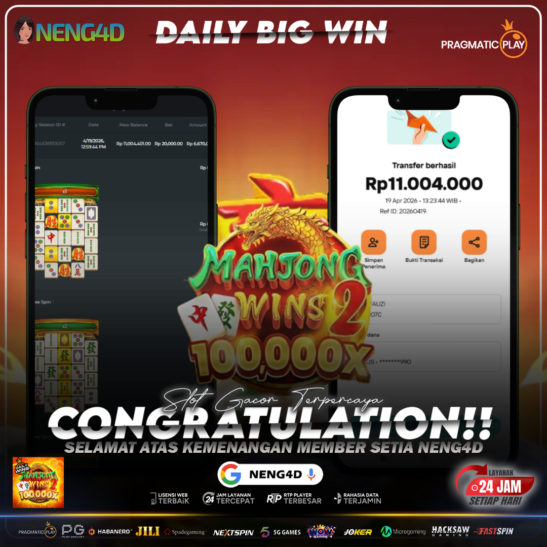 MAHJONG WINS 2 PECAH, MODAL 500 RB MENANG 11 JUTA DI PRAGMATIC PLAY