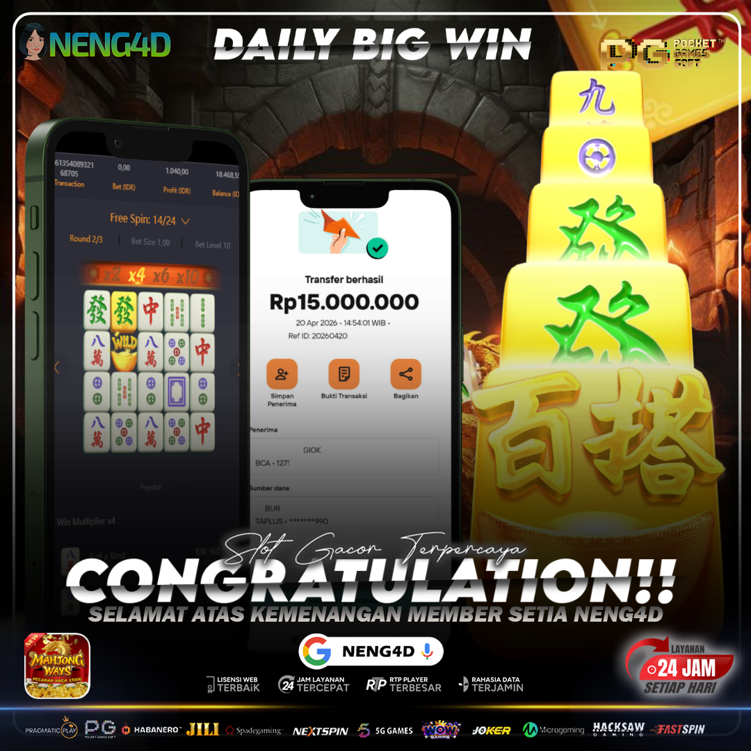 MENANG 15 JUTA DENGAN MODAL 5 JUTA DI MAHJONG WAYS BERSAMA NENG4D