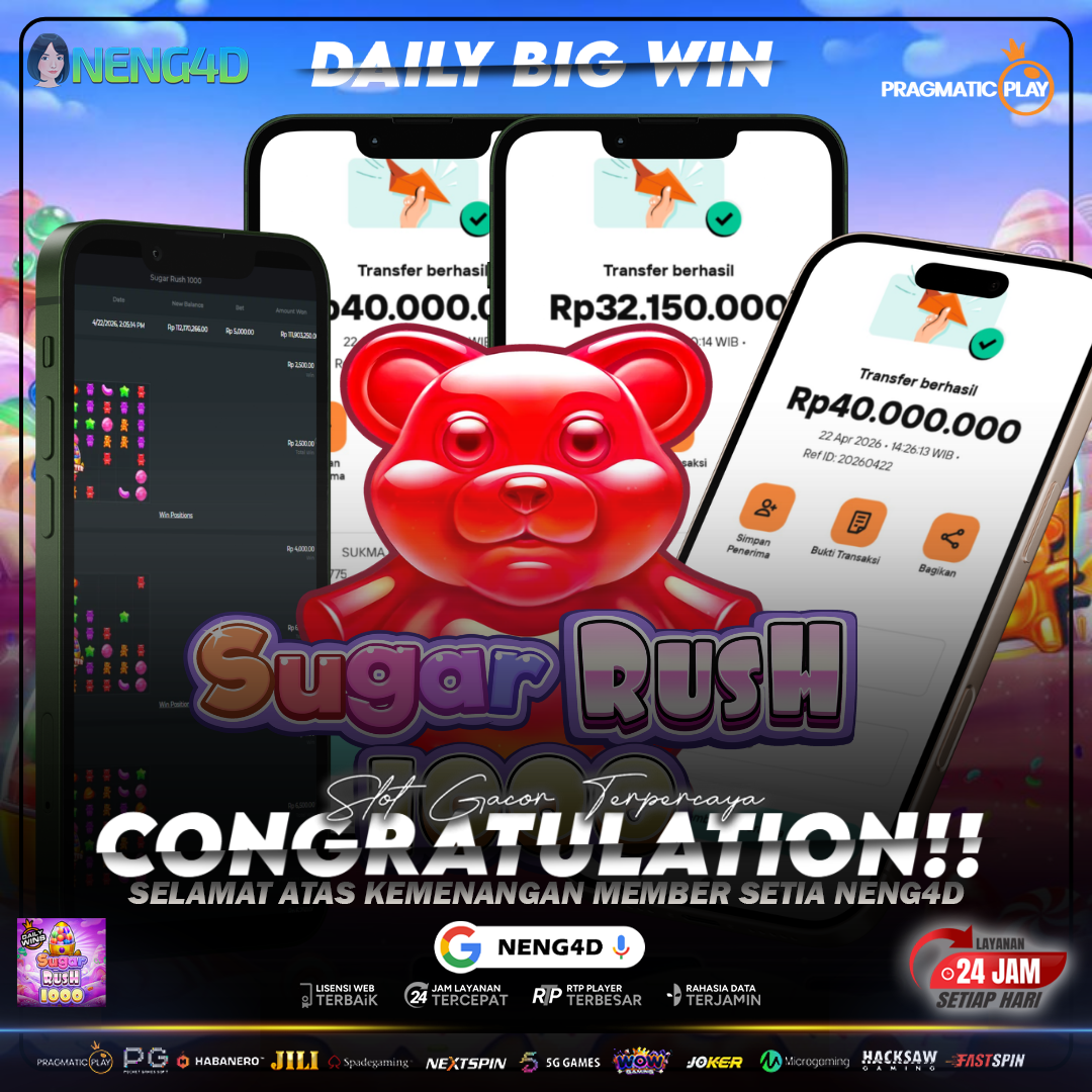 Kemenangan Fantastis 112 JUTA dengan Modal 150rb saja di Sugar Rush 1000